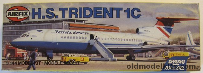 Airfix 1/144 H.S. Trident 1C 'Sky King' - British Airways, 03174-9 plastic model kit